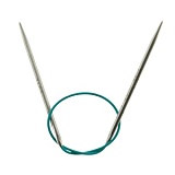 Спицы круговые укороченные "Mindful" 2,5мм/25см, нержавеющая сталь, серебристый, KnitPro, 36040