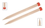 *  Спицы прямые "Jumbo Birch" 20мм/40см, KnitPro, 35290