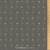 Ткань "Дикая ворсянка", ширина 145см, 100% хлопок, коричневый, Acufactum, 3523-768