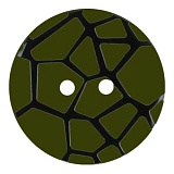 Пуговица, размер 23мм, пластик, Dill, 344871/23-12