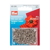 Булавки для декоративных целей и поделок 16*0,65мм, железо, серебристый, 25г в упак, Prym, 021230