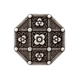 Пуговица на ножке, размер 18мм, металл, Union Knopf by Prym, U0453783018008301-18