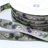 Купить недорого   Тесьма декоративная "Ежевика", ширина 16мм, Acufactum Ute Menze,  в интернет магазине Фэмили хоби