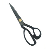 Ножницы портновские "Premium Line Carbon", длина 22,5см, углеродистая сталь, черный, Kleiber, 923-10