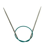 Спицы круговые укороченные "Mindful" 2,25мм/25см, нержавеющая сталь, серебристый, KnitPro, 36039