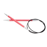 Спицы круговые "Zing" 6,5мм/80см, KnitPro, 47134