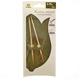 Спицы круговые с поворотным тросиком "Knina Swivel" 3,75мм/60см, бамбук, Tulip, KS-600375