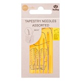 Набор игл для шитья пряжей, изогнутый кончик, размер: № 13, № 15, № 17, № 20, Tulip, AC-065e