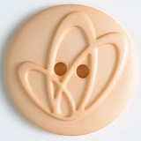 Пуговица, размер 25мм, пластик, Dill, 318616/25-12