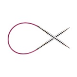 Спицы круговые укороченные "Nova" 2,5мм/25см, латунь с гальваническим покрытием, KnitPro, 10973