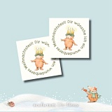 Заплатка "Luciabar" /Медведь любит шить/ 50*50мм, 100% полиэстер, Acufactum Ute Menze, 35376