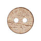 Пуговица с 2 отверстиями, размер 23мм, кокосовый орех, Union Knopf by Prym, U0045959023001801-20