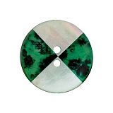 Пуговица с 2 отверстиями, размер 20мм,перламутр, Union Knopf by Prym, U0453838020002601-15