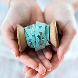 Купить недорого   Тесьма декоративная "Девочка", ширина 16мм, Acufactum Ute Menze,  в интернет магазине Фэмили хоби