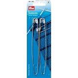 Булавки для незакрытых петель, длина 135мм, сталь, серебристый, 2шт в упаковке, Prym, 081290