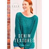 Купить недорого   Брошюра Rowan "4 Projects Denim Textures", дизайнер Quail Studio, ZB355 в интернет магазине Фэмили хобби