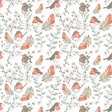 Ткань "Малиновка", ширина 145см, Acufactum Ute Menze, 3523-734