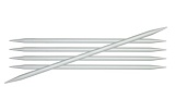 Спицы чулочные "Basix Aluminum" 2мм/20см, KnitPro, 45111