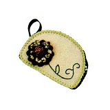 Набор для шитья из фетра "Сумочка. Цветок на зеленом", Kleiber, 931-45