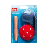 Грибок д/штопки, дерево, 1шт в блистере 611266