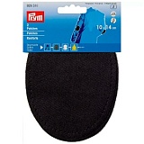 Заплатки термокреевые 10*14см, 100% хлопок, черный, 2шт в упаковке, Prym, 929310