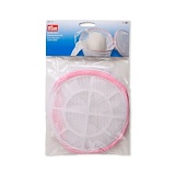 Сетка для стирки бюстгальтера, диаметр 17см, полиэстер, белый, Prym, 968461