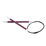 Спицы круговые "Zing" 6мм/60см, KnitPro, 47103