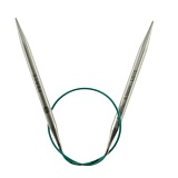 Спицы круговые укороченные "Mindful" 6мм/40см, нержавеющая сталь, серебристый, KnitPro, 36063