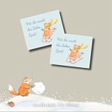 Заплатка "Baren Schlittenfahrt" /Катание на медвежьих санях/ 40*50мм, Acufactum Ute Menze, 35382