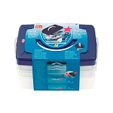 Клик-бокс с защелкивающим замком, размер 24*16,5*14см, пластик, Prym, 612403