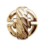 Пуговица, размер 18мм, металл, Dill, 331286/18-12