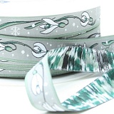 Купить недорого   Тесьма декоративная "Подснежники", ширина 16мм, Acufactum Ute Menze,  в интернет магазине Фэмили хоби