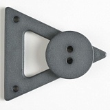 Пуговица, размер 70мм, пластик, Dill, 470057/70-6