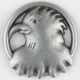 Пуговица, размер 25мм, металл, Dill, 390298/25-12