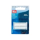 Эластичная нить для вязания, 100% спандекс, прозрачный, 200м в упаковке, Prym, 977770