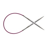 Спицы круговые укороченные "Nova" 2,75мм/25см, латунь с гальваническим покрытием, KnitPro, 10974