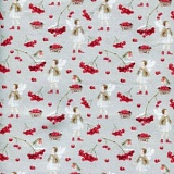 Ткань "Эльфы. Время ягод", ширина 155см, Acufactum Ute Menze, 3523-290