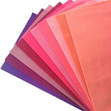 Купить недорого   Набор войлока 20*30см, 100% шерсть, 10 цветов, Richard Wernekinck Wolgroothander, 560221-Н04