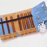 Набор "Midi" спиц чулочных длиной 15см "Ginger", 7 размеров, KnitPro, 31287