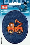 Термоаппликация джинсовая "Кран" 88*70мм, Prym, 923117