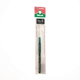 Крючок для вязания с ручкой "MinD" 1,25мм, сталь/пластик, золотистый/зеленый, Tulip, TA-0010e