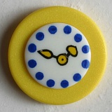 Пуговица, размер 18мм, пластик, Dill, 250931/18-30