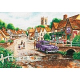 Купить недорого   Набор для вышивания Maia "Welcome Delivery" 28*40см, MEZ Венгрия, 5678000-02004  в интернет магазине Фэмили хобби