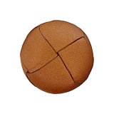 Пуговица на ножке, размер 15мм, коричневый, Union Knopf by Prym, U0039551015002001-30