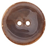 Пуговица с 2 отверстиями, размер 30мм, кокосовый орех, Union Knopf by Prym, U0048611030007401-8