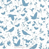 Ткань "Птичье лето", ширина 155см, Acufactum Ute Menze, 3523-751