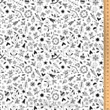 Ткань "Рождество все виды", ширина 145см, 100% хлопок, Acufactum Ute Menze, 3523-912