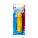 Измерительная лента с сантиметровой и дюймовой шкалой, Профи, стекловолокно, 0,5*20*254см 282675