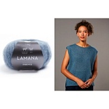 Premia /Премия/ пряжа Lamana (60% суперкид мохер, 40% шелк), 5*25г/300м