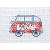 Купить недорого   Набор для вышивания Anchor "Camper Van" 8*11см, MEZ Венгрия, PCE210  в интернет магазине Фэмили хобби